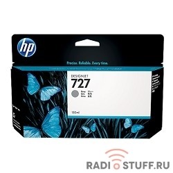 HP B3P24A Картридж №727, Gray {Designjet T920/T1500, Grey (130ml)}