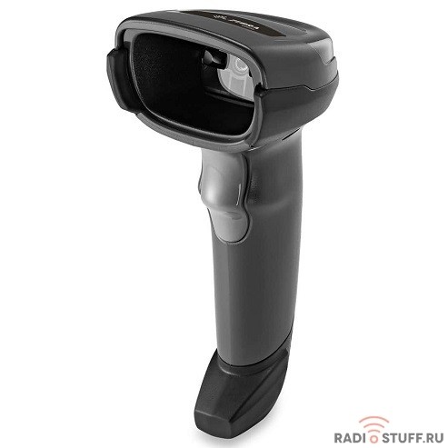 Zebra DS2208-SR [DS2208-SR7U2100SGW] черный {ручной лазерный сканер штрих-кода,USB KIT: DS2208-SR00007ZZWW SCANNER; CBA-U21-S07ZBR SHIELDED USB CABLE; 20-71043-04R STAND}