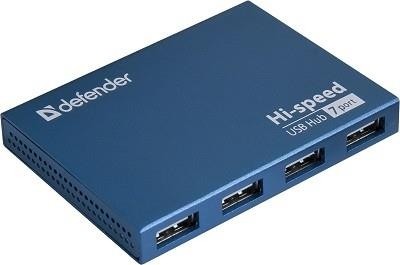 Концентратор USB2 7PORT SEPTIMA SLIM 83505 DEFENDER