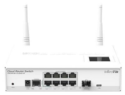 Коммутатор Mikrotik CRS109-8G-1S-2HnD-IN