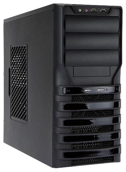 Midi Tower InWin BW135 500W RB-S500HQ70 H U3.0*2+A(HD)+FAN ATX  Black